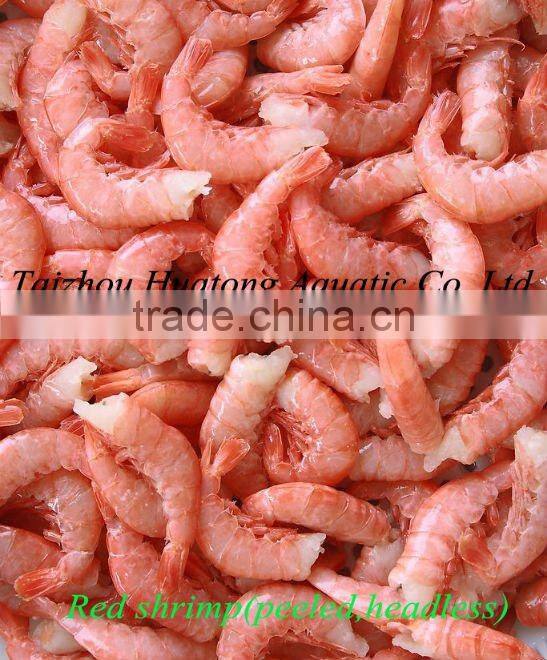 IQF HLSO red shrimp new material