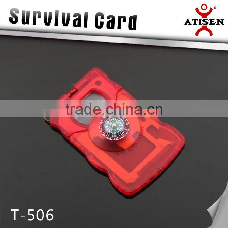 2016 Hot sale Precision Survival Card with Compass/T-506