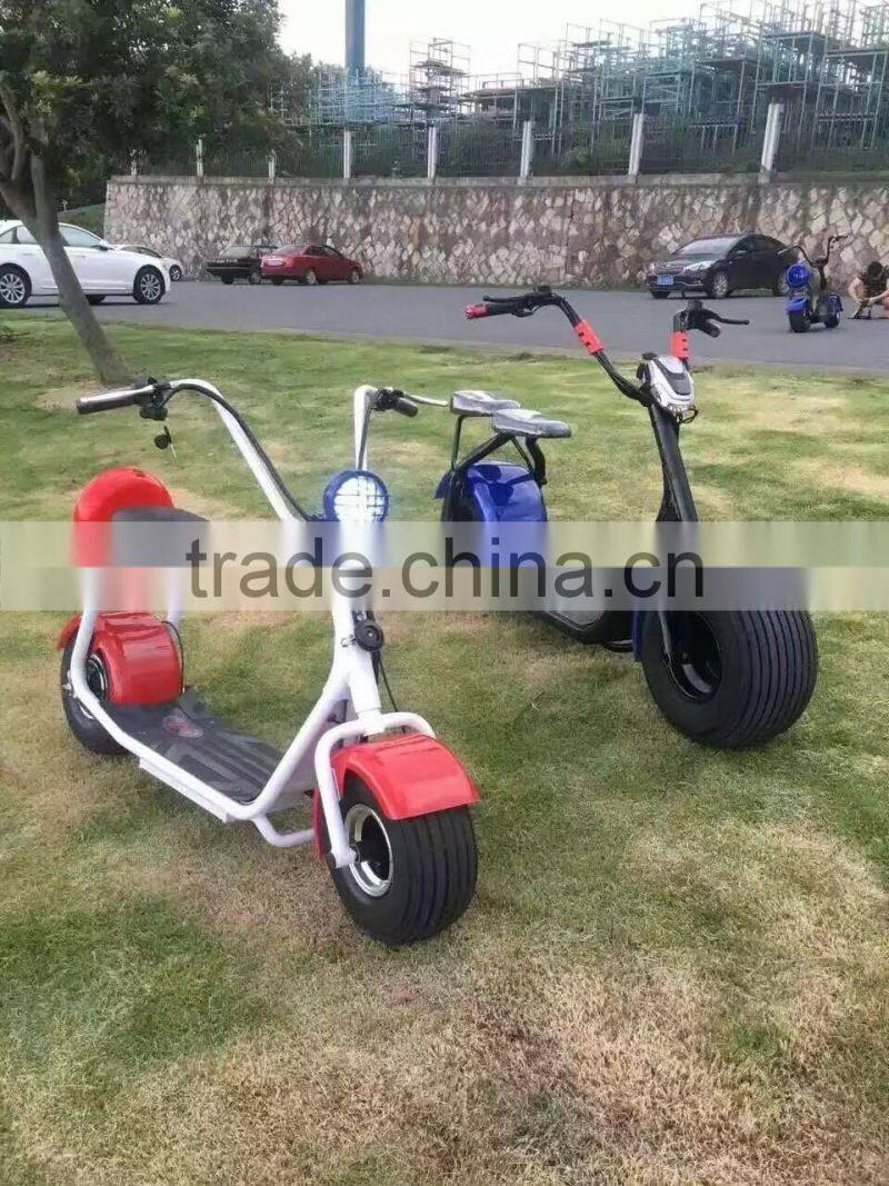 60V 1000W fashion two wheels smart balancing powerful ciyicoco electric scooter