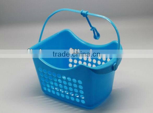 New plastic foldable basket with pegs