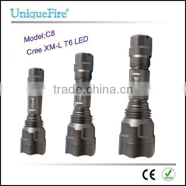 1000Lm Cree 10watt Waterproof Linterna de aluminio