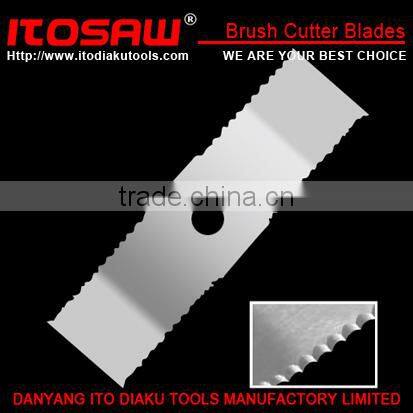 ITO-B-32 Mower blade for Grass Saw blade SK-5 material with small tooth size from 230mm to 600mm, thickness from 1.0mm to 3.0mm