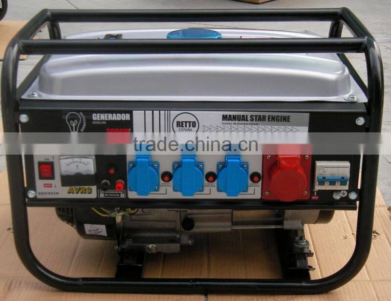 Three phase Aluminium manual/electric start hho generator