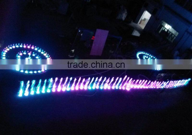 Company welcome culture show graphical drawing water curtain