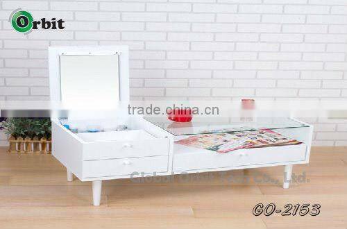 Home furniture MDF living room center table with storage drawer