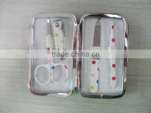 6pcs wallet typed gifts stainless steel Manicure Set/Beauty Set/Beauty Kit metal category