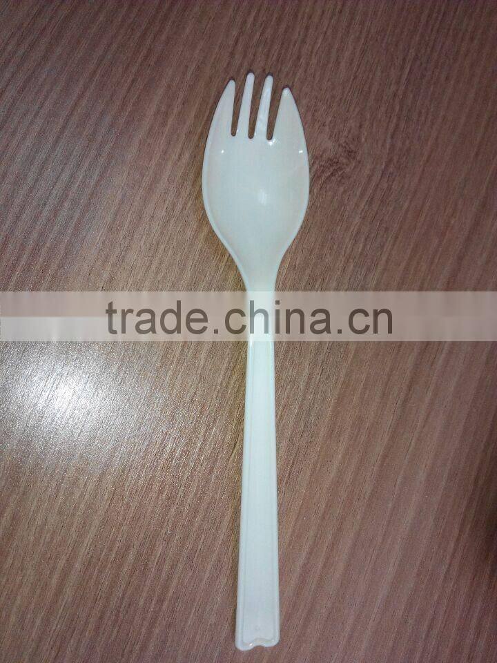 disposable spork;plastic spork