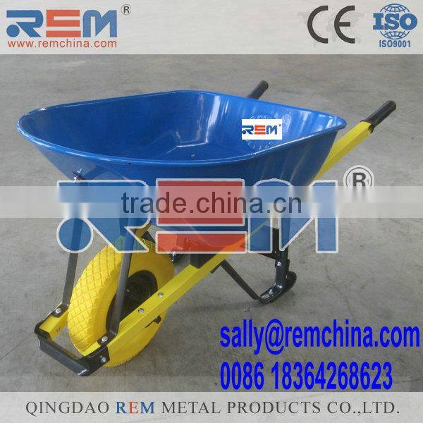 heavy duty wheel barrow WB7805P with PU wheel