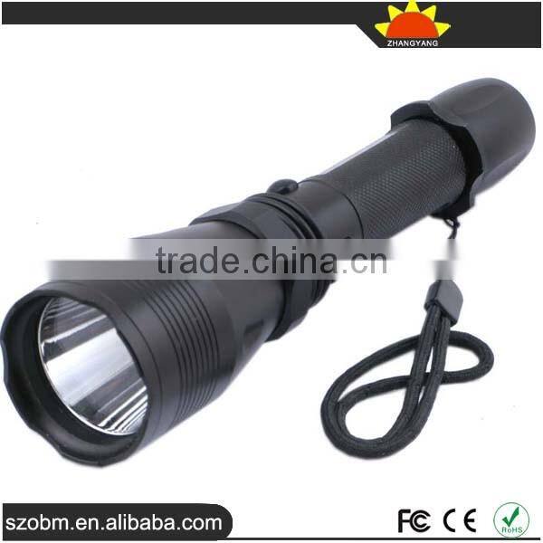 Multi Function Compass Flashlight Rechargeable Led Flashlight Torch