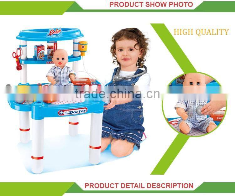 Kids play At home nurse pretend operating doctor table play set