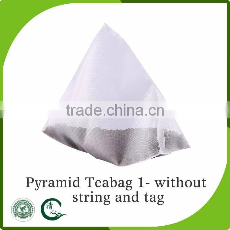China Custom Design herbal tea bags Pyramid Shaped Teabags