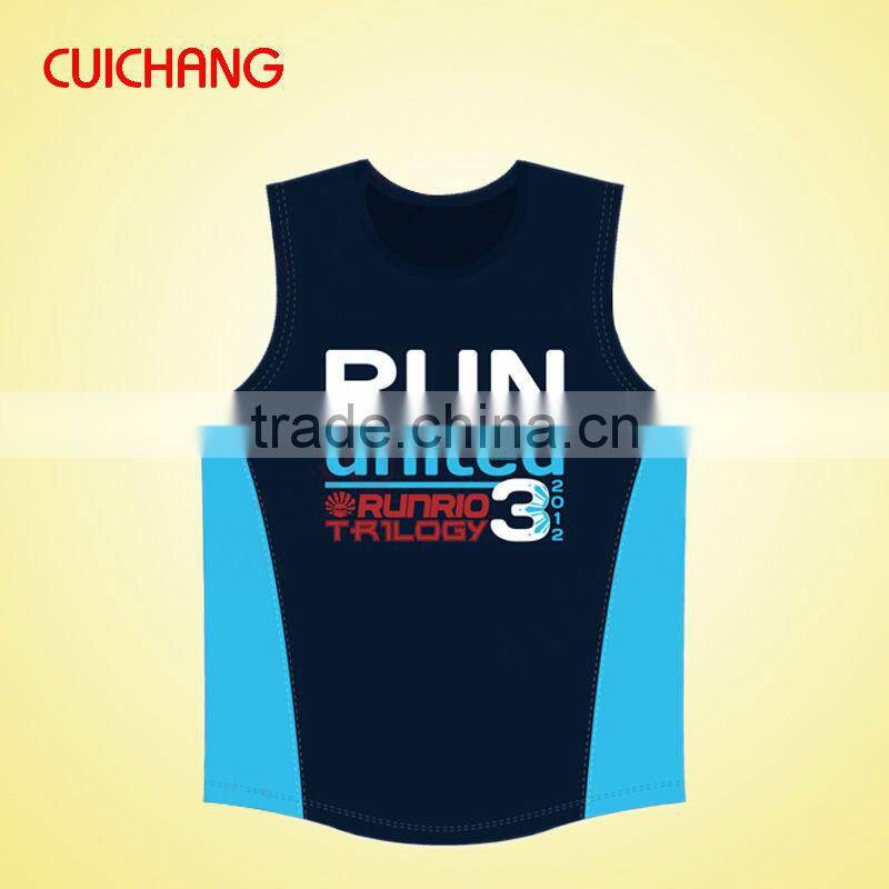 high quality running singlet
