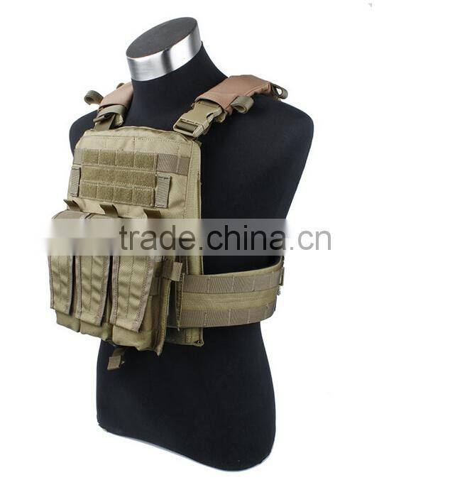khaki military tactical combat bulletproof vests