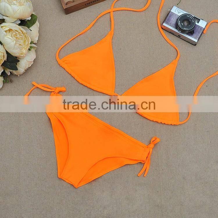Women Push Up Swimwear Sexy Bikini Set Strappy Swimsuit