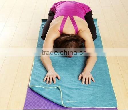 Super soft and comfortable microfiber yoga mat towel