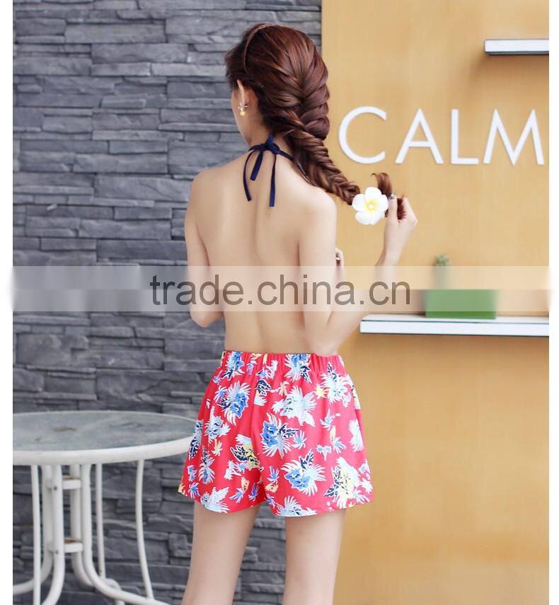 Wholesalel triangle four pieces women swimwear bikini for girls