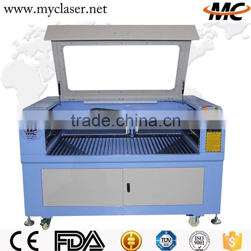 Promotion Sale CO2 CNC acrylic wood leather laser cutting machine price MC 1610