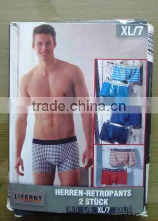 Mens Knitted Boxer Briefs (Garment Stock lots / Apparel Stock / stocklots / Garment Apparel from Bangladesh)