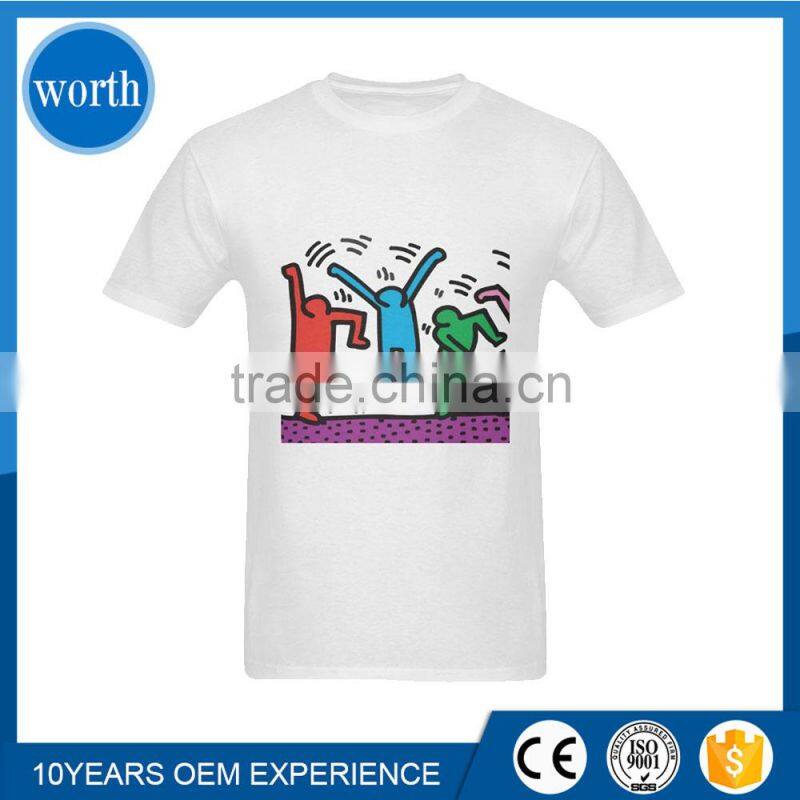 Round Neck Custom T-shirt