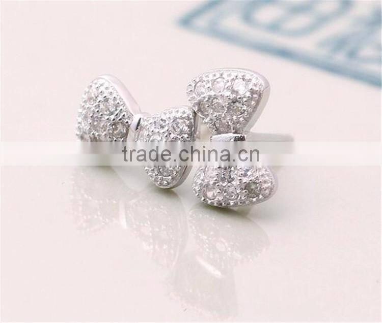 Fashion 925 Sterling Silver 2016 Latest Design Square Earring