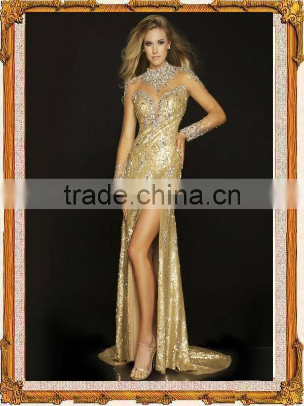 Gold Supplier OEM / ODM / OBM Manufactory Custom Evening Dress