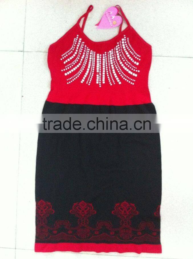 sexy fashion seamless skirt/ suspender skirt