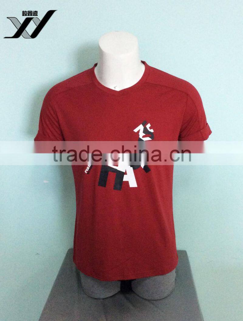 Alphabet pattern unisex t-shirt