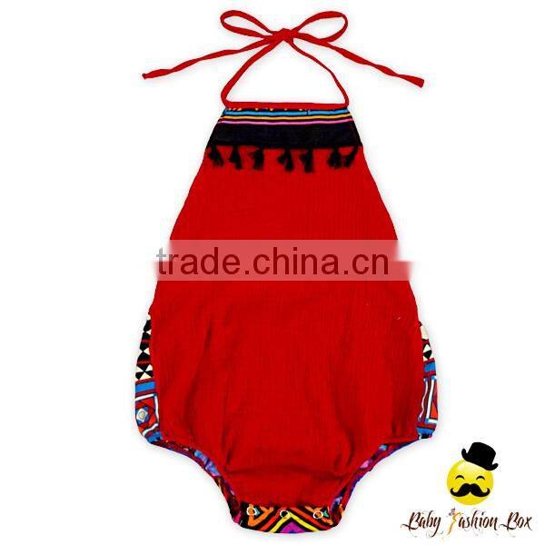HYB180 Yihong Clothing New Design Soft Cotton Stitching Baby One Piece Romper Punjabi Suits In New Delhi