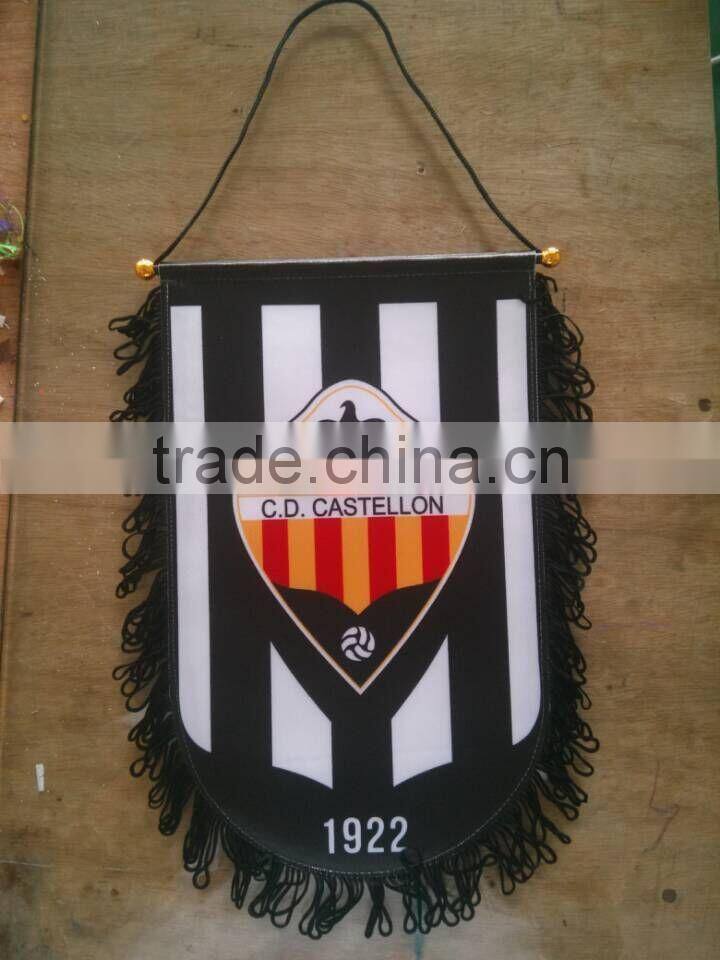 polyester club pennant flag