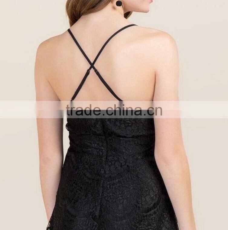 Fashion adult women lace romper pajamas onesie