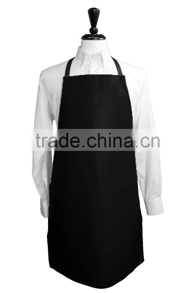Wholesale Solid color cotton cheap Vinyl apron