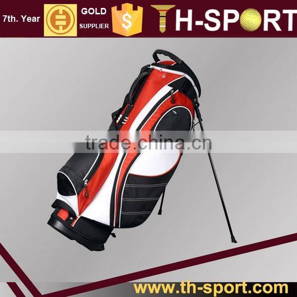 Lighter weight golf stand bag for autumn season