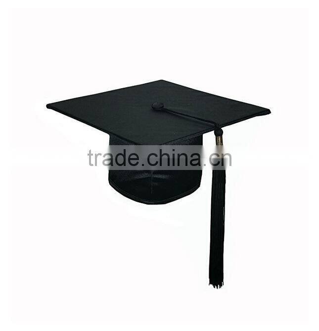 OEM service claassic baccalaureate gown for the graduate with cap