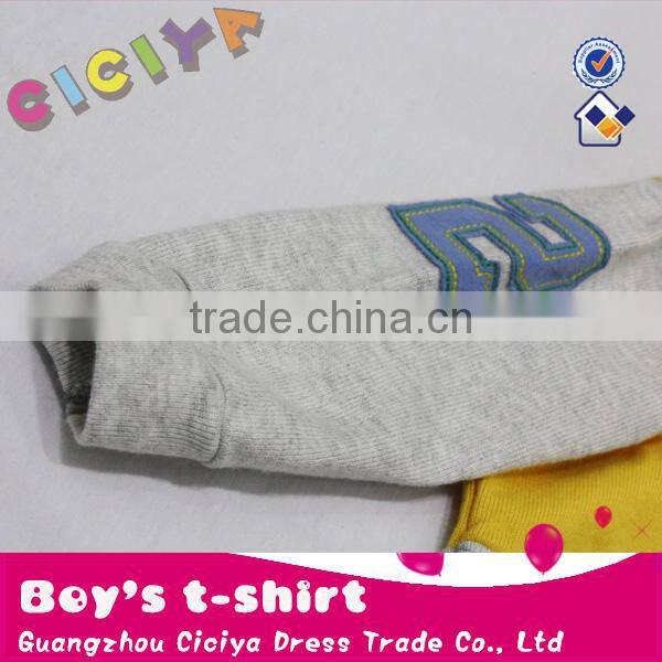 Stylish long sleeve polo baby boy tshirt