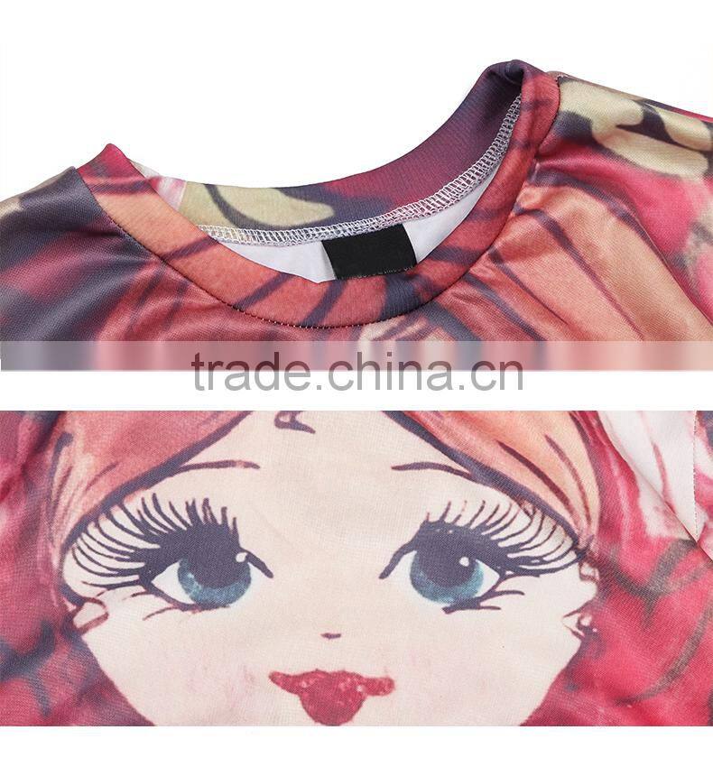 Unisex lovely,pretty face sublimation sweatshirt