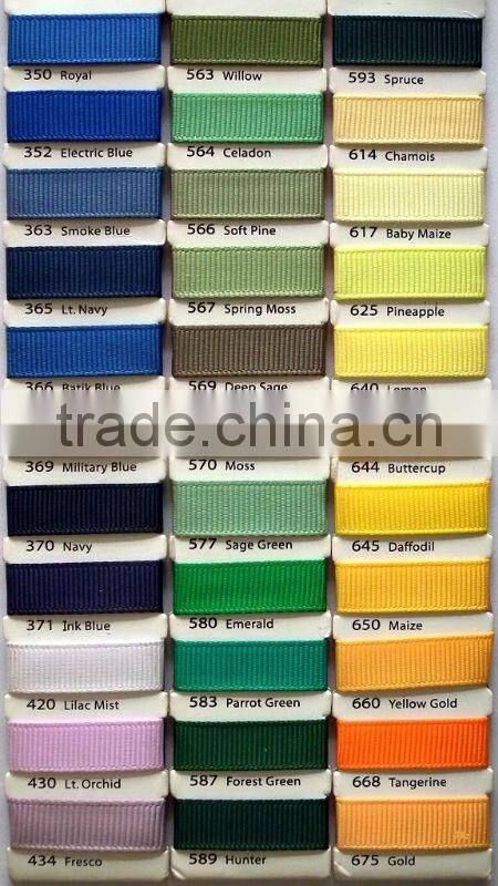 Elastic Tape Factory-Regular Color Charts