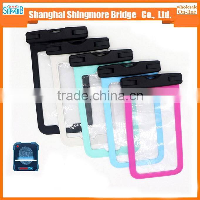 2017 alibaba china supplier cheap wholesale PVC waterproof phone bag