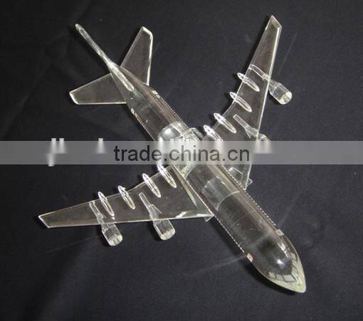 Noble Crystal Model Design Crystal Arab Fighter Aircraft