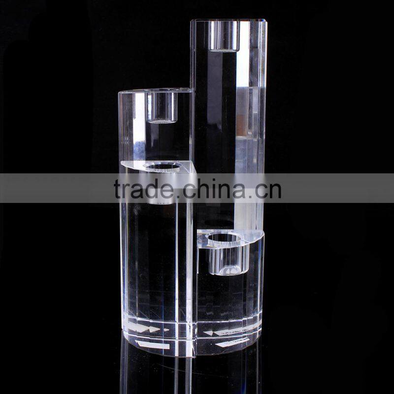 High Quality Wedding Candle Holder / More Size Wedding Gift Crystal Tea Light Holder