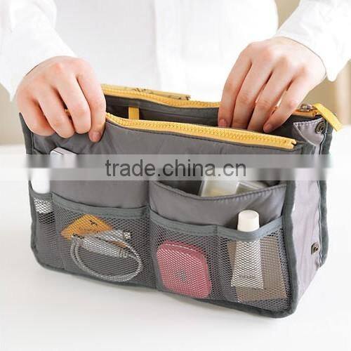 wholesale red women organizer bag in bag