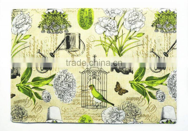 100% Cotton Twill Table Napkin Cloth Fancy Woven Fabric Placemat