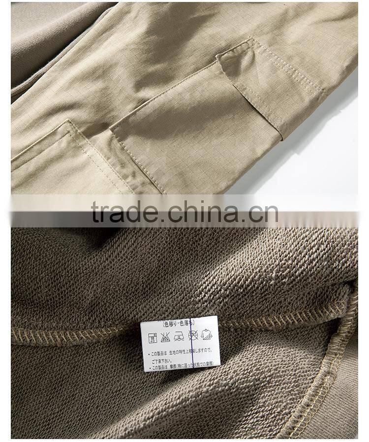 Wholesales Plain pocket long sleeve pullover