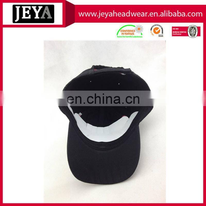 New custom cotton baseball caps and sport hats with hook and loop fastener