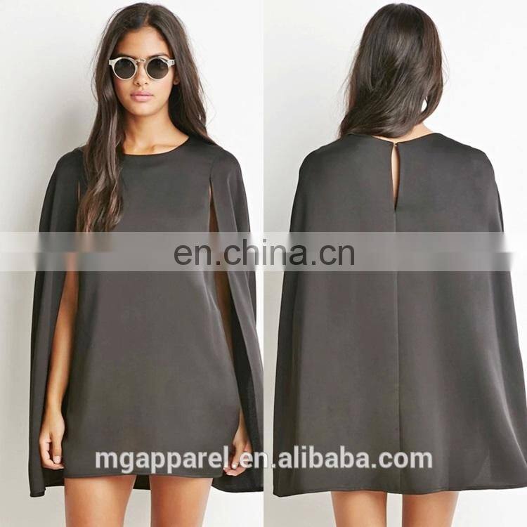 ladies smart casual dress layered back sexy sheath mini dress with a layered keyhole back