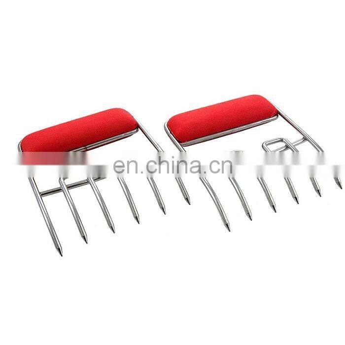Stainless Steel Meat Handling Claws / Bear Paw Shredder fork BBQ Bear Claws