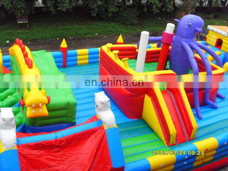 HI Children games inflatable amusement park toys, outdoor inflatable playground equipment