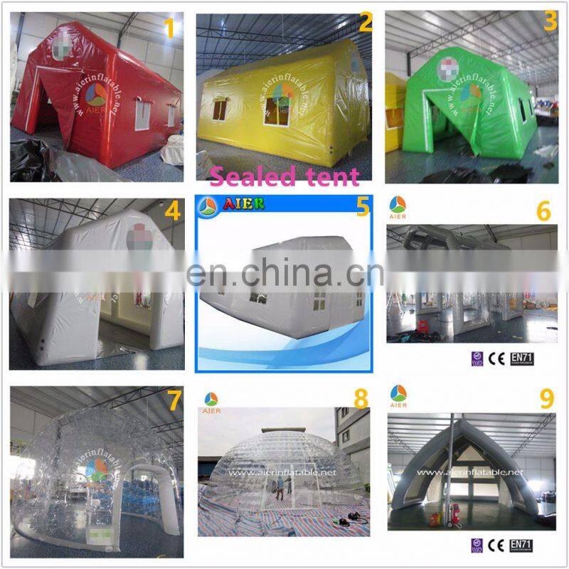 White inflatable outdoor huge party tent event tent from AIER inflatable factory