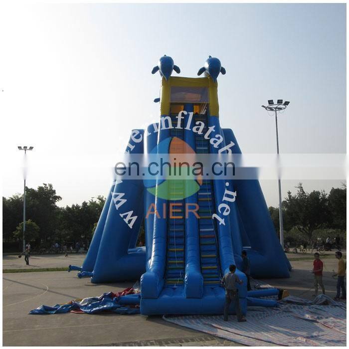 40m adult giant inflatable water slip and slide