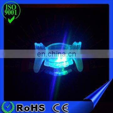 party fake teeth with LED LIGHT/scare unique digital teeth/false teeth glow up at night