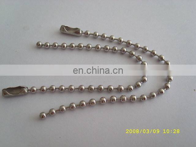 high quality decorative metal chain metal ball chain for sale